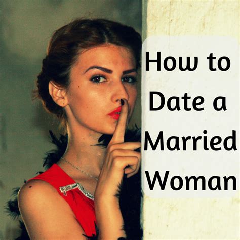 dating someone who is married woman